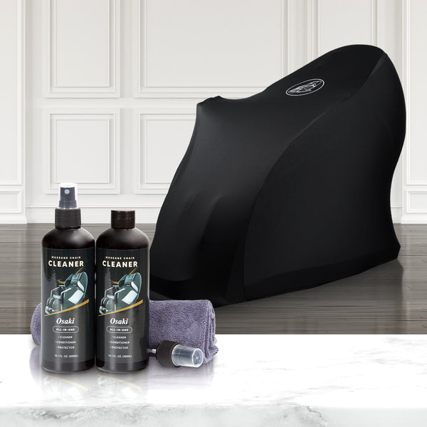 Osaki Massage Chair Cleaner Chair Cover Bundle Brookstone