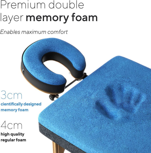 WFH Essentials 3-Piece Memory Foam Ergonomic Chair Kit 