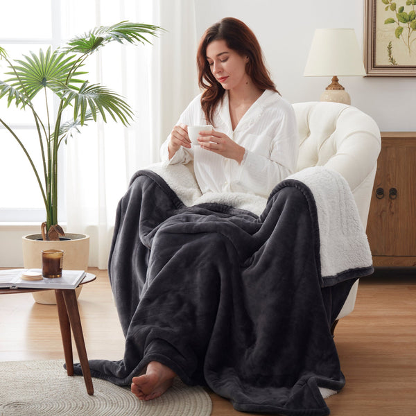 Brookstone discount throw blanket