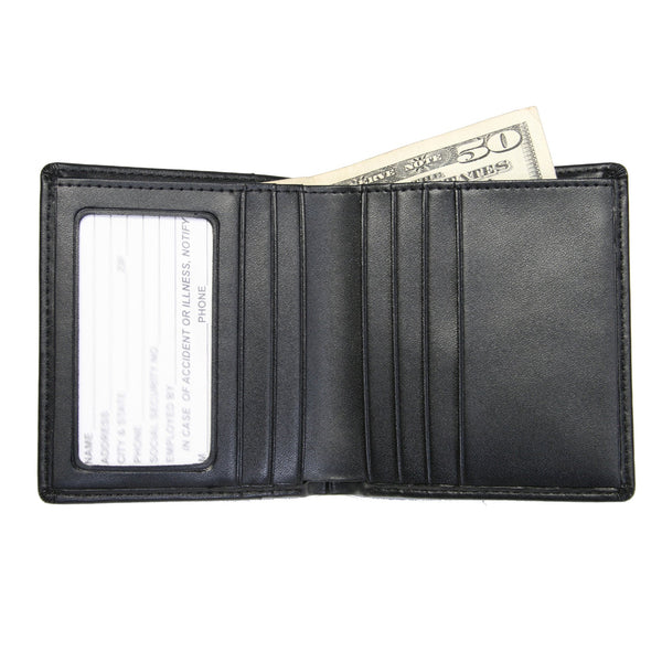 Royce Men s Double ID Bifold Wallet Brookstone