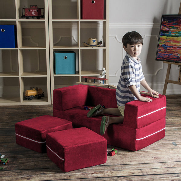 Kids ottoman cheap