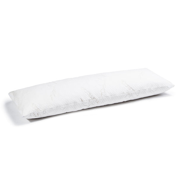 Brijo Bamboo Shredded Memory Foam Pillow in White Brookstone