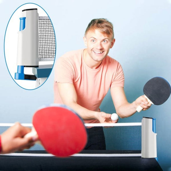 PingPongly Retractable Table Tennis Set Brookstone