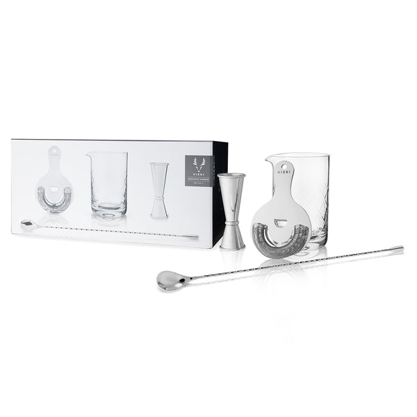 4 Piece Mixologist Barware Set by Viski