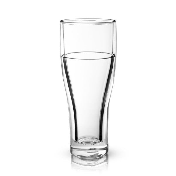 Glacier Double Walled Chilling Beer Glass by Viski Brookstone