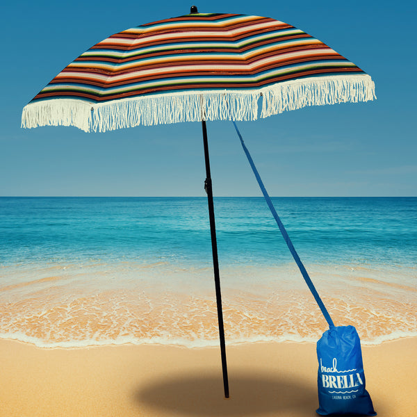 Las Brisas Beach Umbrella Brookstone