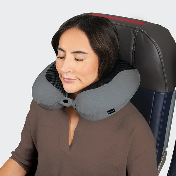 Brookstone Cool Touch Travel Neck Pillow