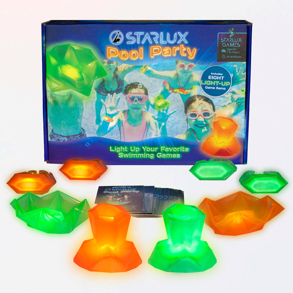 Light Up Pool Party Kit Brookstone