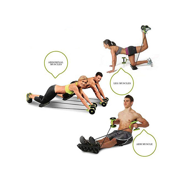 Roll n Flex Abdominal Full Body Workout Trainer Brookstone