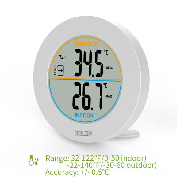 BALDR Indoor Outdoor Wireless Thermometer