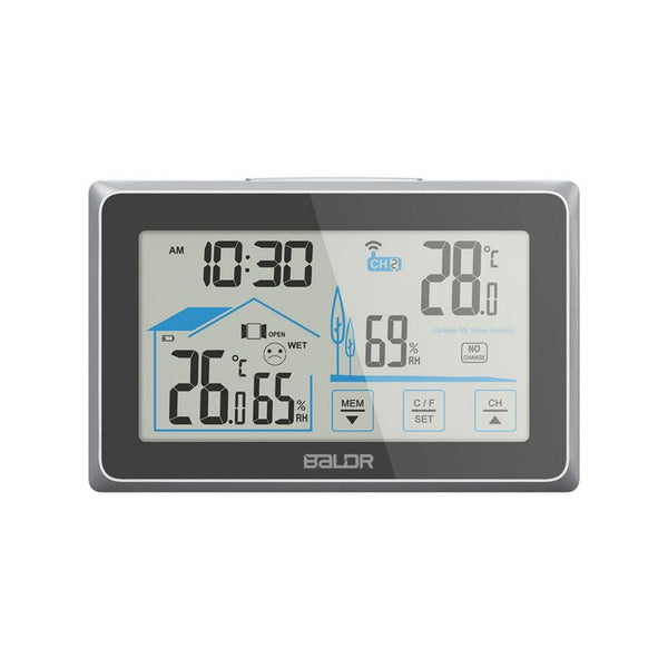 EQUITY WEATHER STATION WITH WIRELESS OUTDOOR THERMOMETER 31215-OPEN BOX