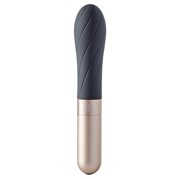 Love Not War Gra Orange Vibrator with NeoSIlicone Full Unit