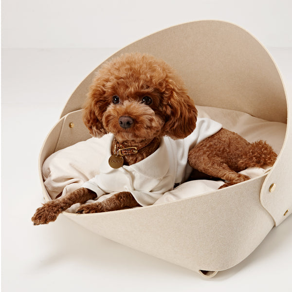 Marron Pet Bed Brookstone