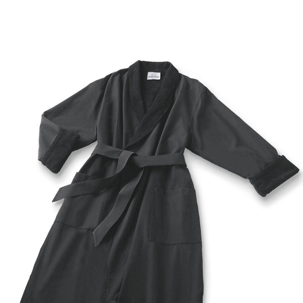 Microfiber Bathrobe Brookstone