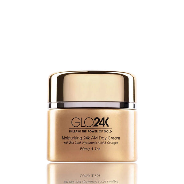 GLO24K 24K Moisturizing AM Day Cream Brookstone