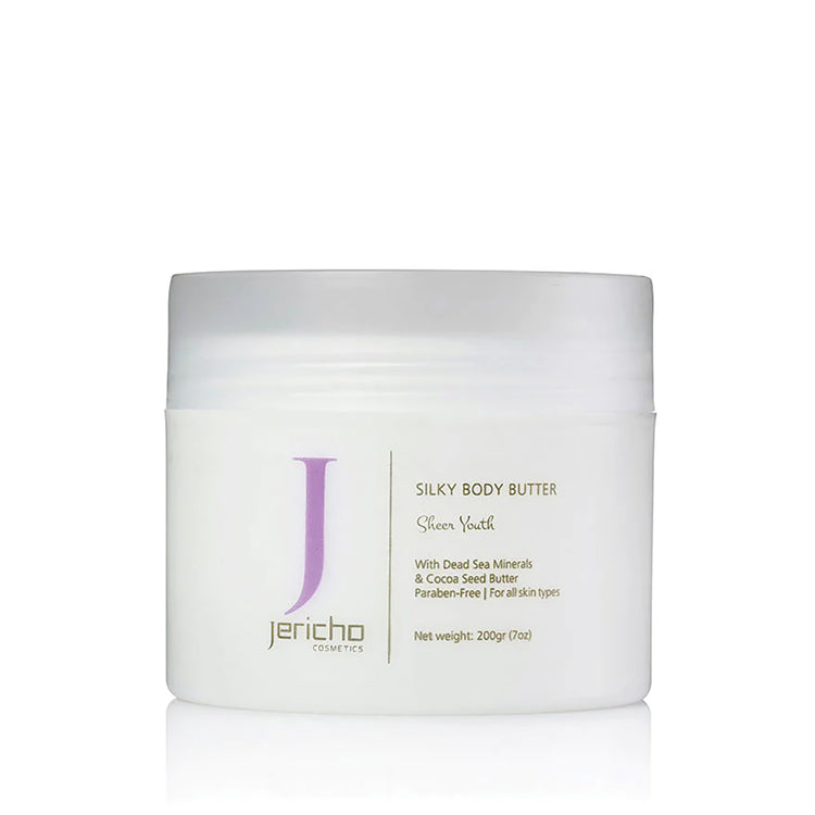 Jericho Dead Sea Body Butter Sheer Youth (Orange Flowers) - Dead Sea Minerals