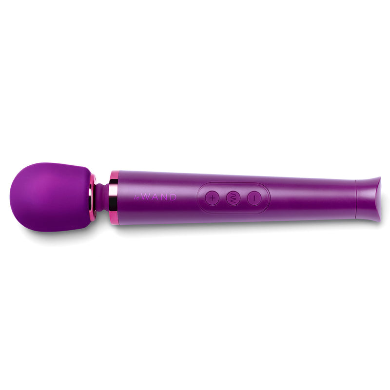 Le Wand Petite Rechargable Wand Vibrator Brookstone