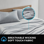 Brookstone Wicking Technology Knit Sheet Set