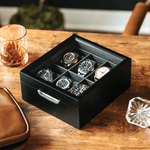 Modern 2x3 Watch Box - 6 Slot by Case Elegance