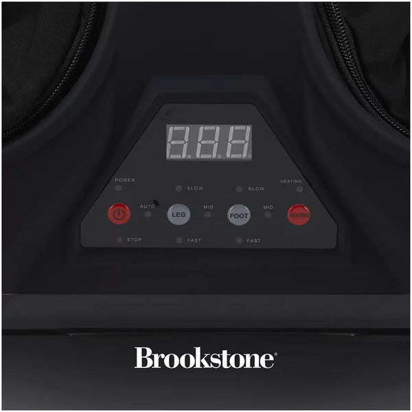 Brookstone Shiatsu Foot Calf Massager with Air Compression Soothin