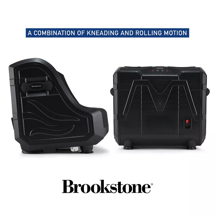 Brookstone Shiatsu Foot & Calf Massager with Air Compression & Soothing Heat