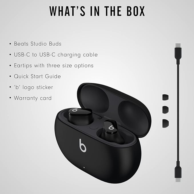 Beats Studio Buds - True Wireless Noise Cancelling Earbuds