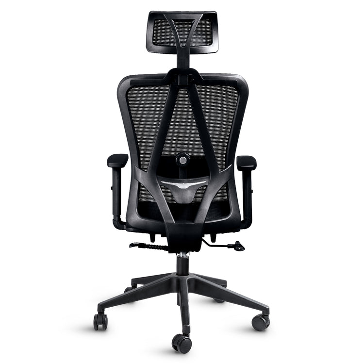 Relaxing Office Chair with Kneading Back Massage Pad & Heating Therapy