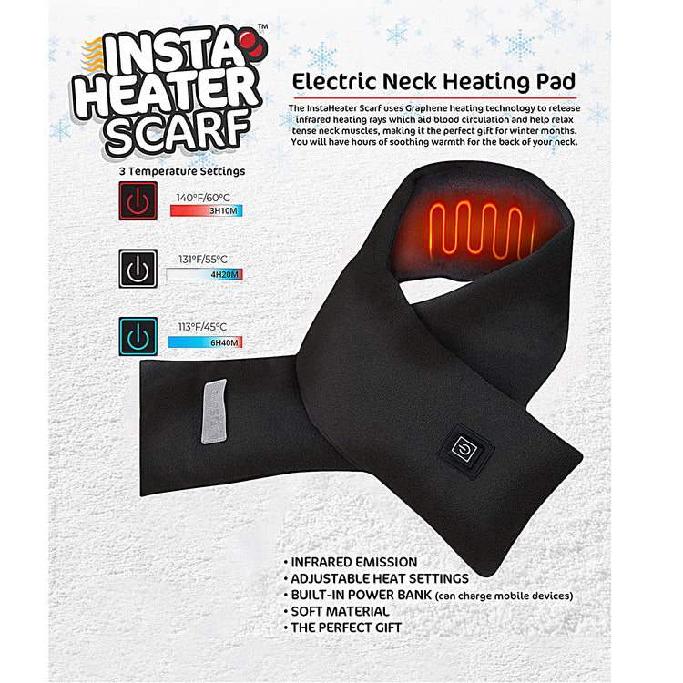 InstaHeater Electric Neck Heating Scarf