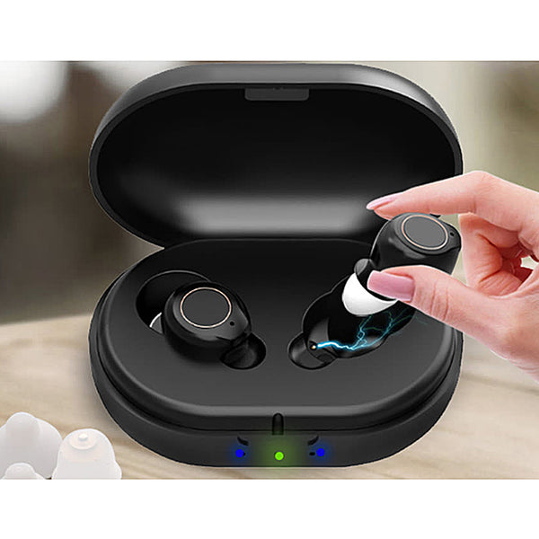 Invisible Hearing Aids with Charging Case Brookstone