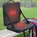 InstaHeater Massaging Stadium Seat Cushion