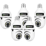 Eco-Bright Wifi Surveillance Light Bulb Camera