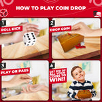 Coin Drop™  | Simple + Strategic Dice Game