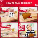 Coin Drop | Simple + Strategic Dice Game