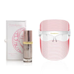 Dermalactives 7 in 1 Light Therapy LED Mask + Intensive Firming Eye Serum 2 Piece Set