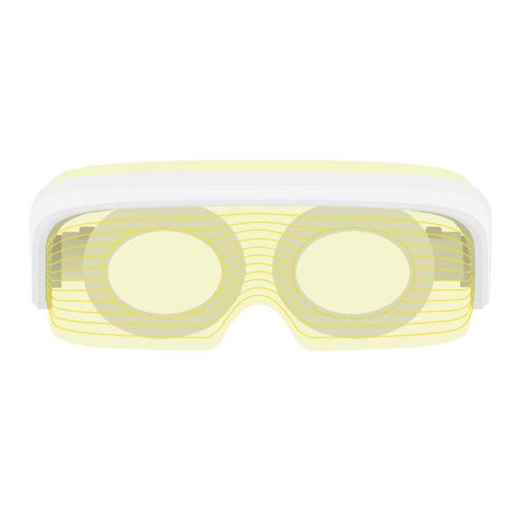 Dermalactives 3 in 1 LED Light Therapy Eye Mask + Ion Eye Wand 2 Piece Set