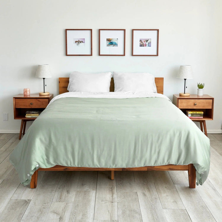 Eucalyptus Lyocell Duvet Cover by Sheets & Giggles