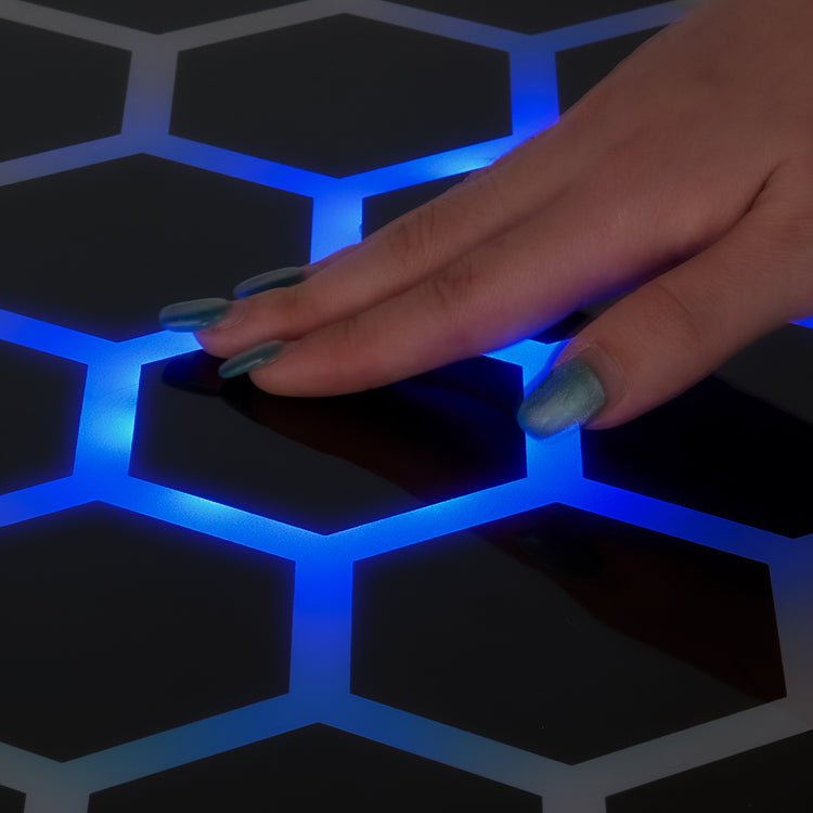 Touch-Sensitive Glow Coffee Table