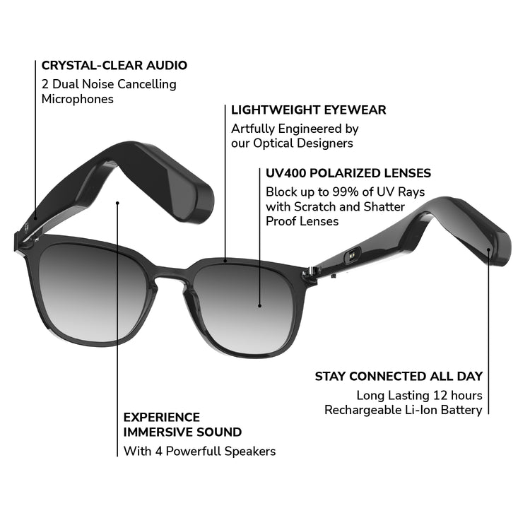 Lucyd Moonshot Bluetooth Smart Glasses