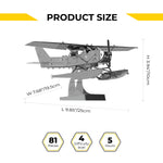 Breeze Drifter seaplane mechanical model DIY kit