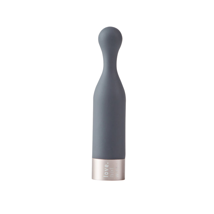 Love Not War Meile Grey Vibrator with NeoSIlicone Head ONLY