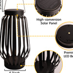 Solar Powered Outdoor Landscaping Path Lights Floor Lamp