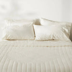 CleanBamboo Hemp™ Linen+ Quilted Coverlet by ettitude