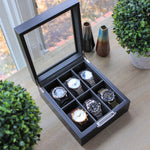 Modern 2x3 Watch Box - 6 Slot by Case Elegance