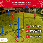 King Toss | Giant Ring Toss Game for Kids and Adults