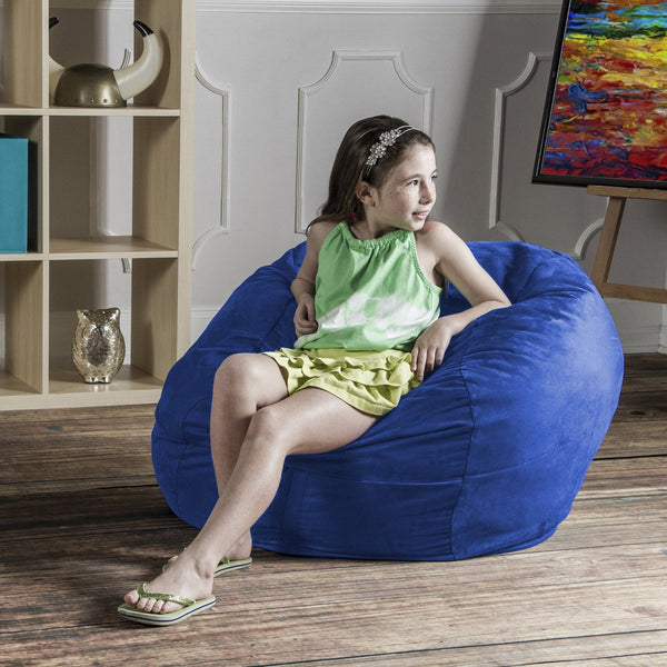 Jaxx Saxx 3 Removable Cover Round Bean Bag Brookstone