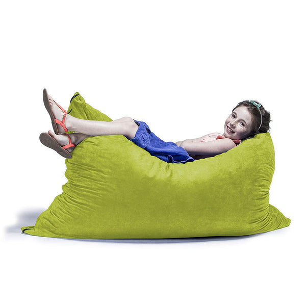 Foam Labs 5.5 Ft Pillow Saxx Bean Bag Pillow In Mandarin by Jaxx