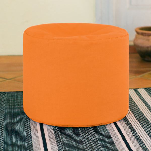 Jaxx Spring Outdoor Ottoman Side Table Brookstone