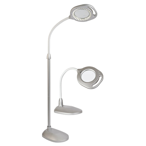 2 in 1 LED Desk Floor Lamp Brookstone