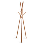 Solid Beech Wooden Coat Rack