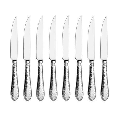 Minimal Stainless Steel Steak Knife Set of 8 Brookstone